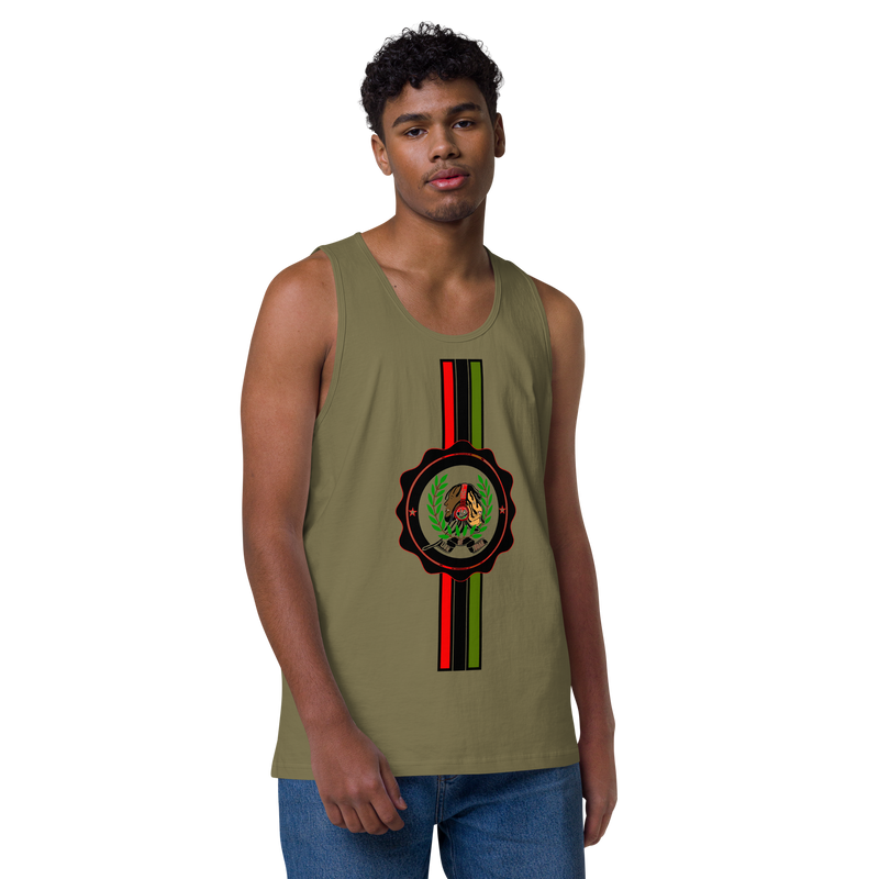 Lion of Judah God Design V.2 Men’s premium tank top