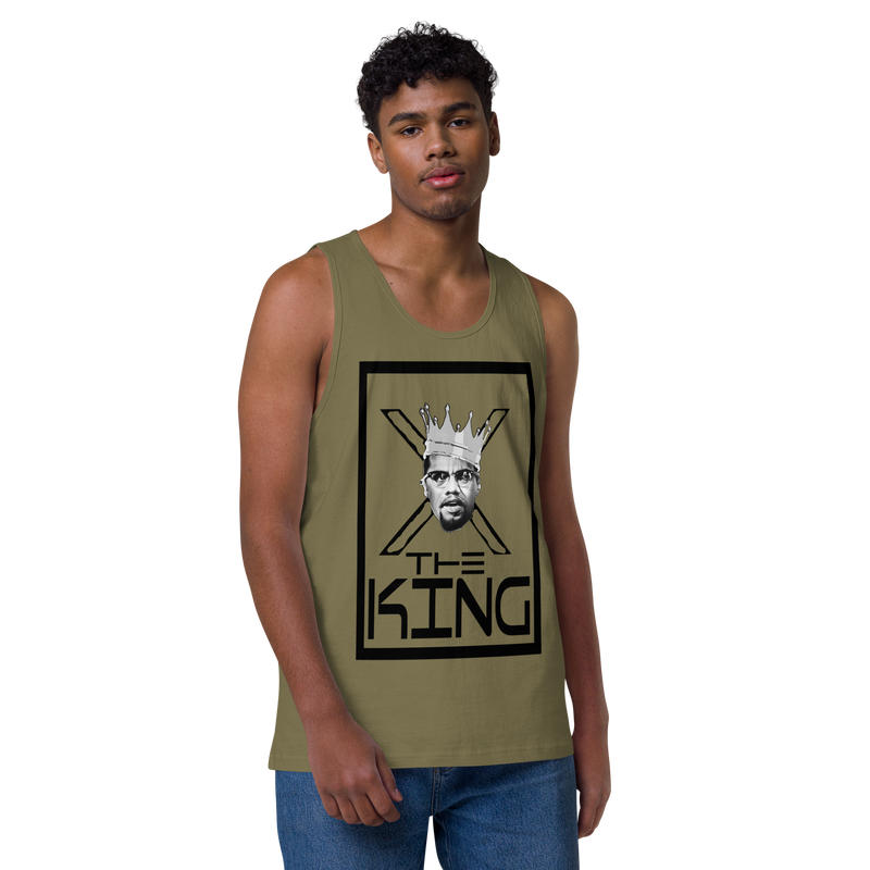 X The King Men’s premium tank top