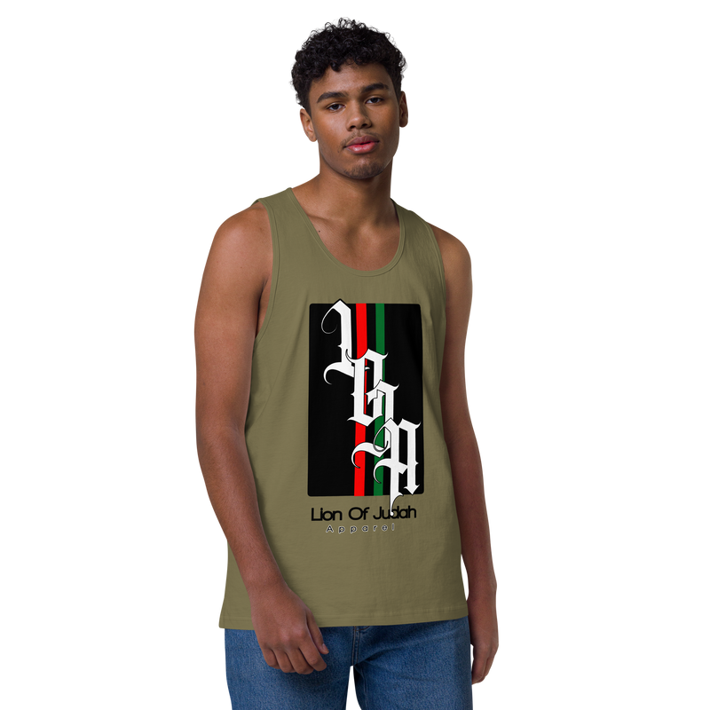 Lion Of Judah Apparel Men’s Premium Tank Top