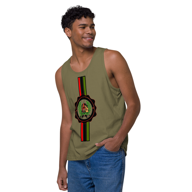 Lion of Judah God Design V.2 Men’s premium tank top