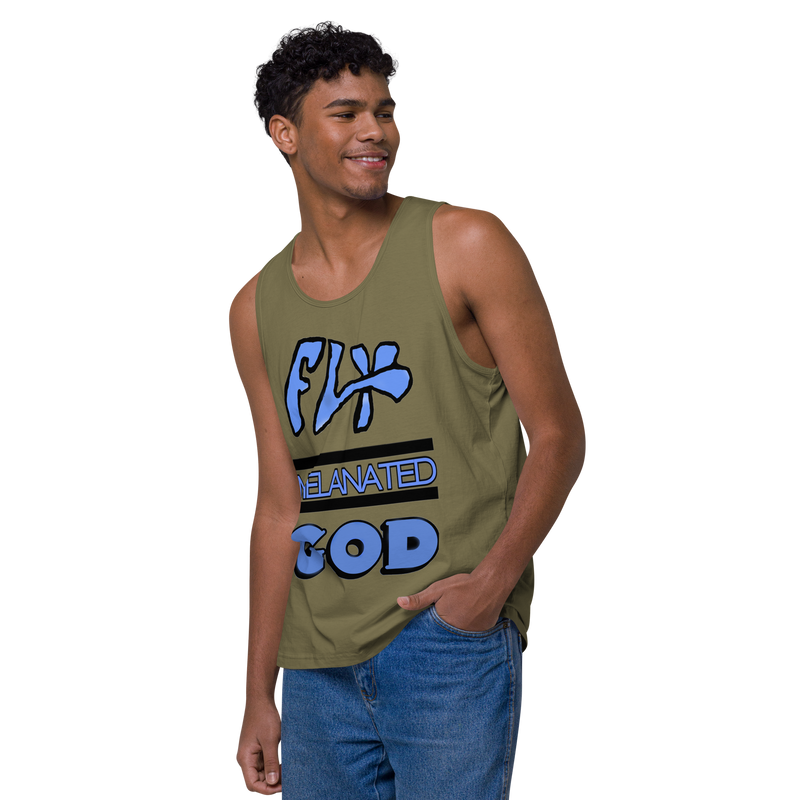Fly Melanated God Men’s premium tank top