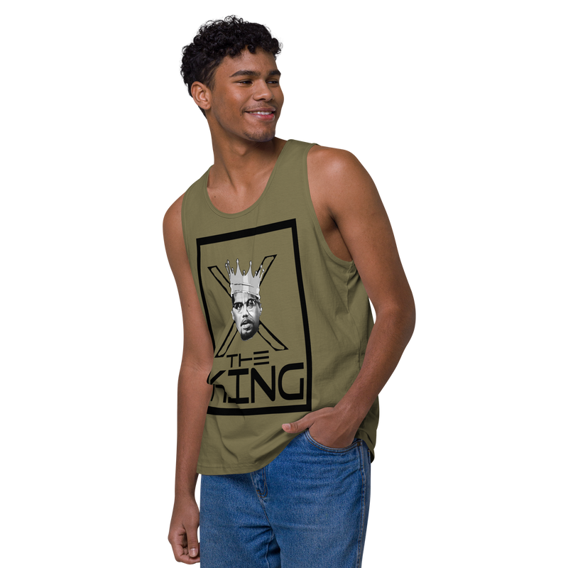 X The King Men’s premium tank top
