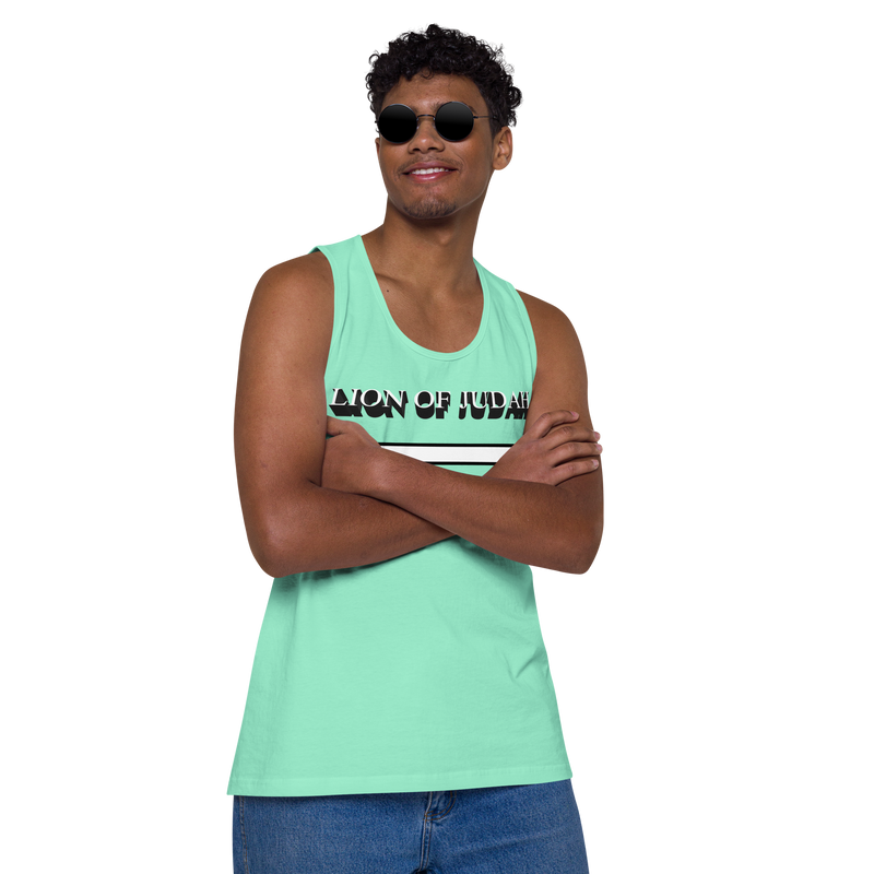 Lion Of Judah Brand Men’s premium tank top