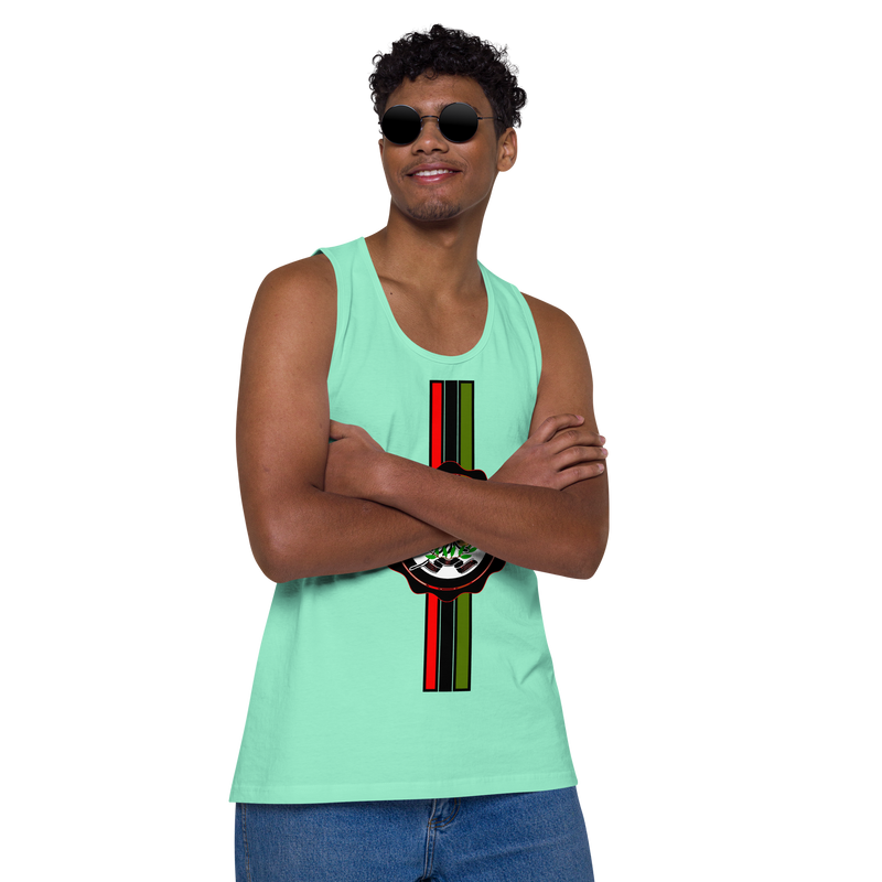 Lion of Judah God Design V.1 Men’s premium tank top