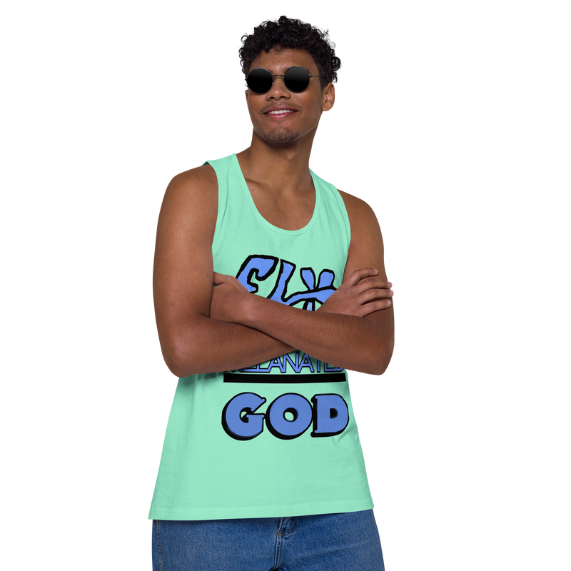Fly Melanated God Men’s premium tank top