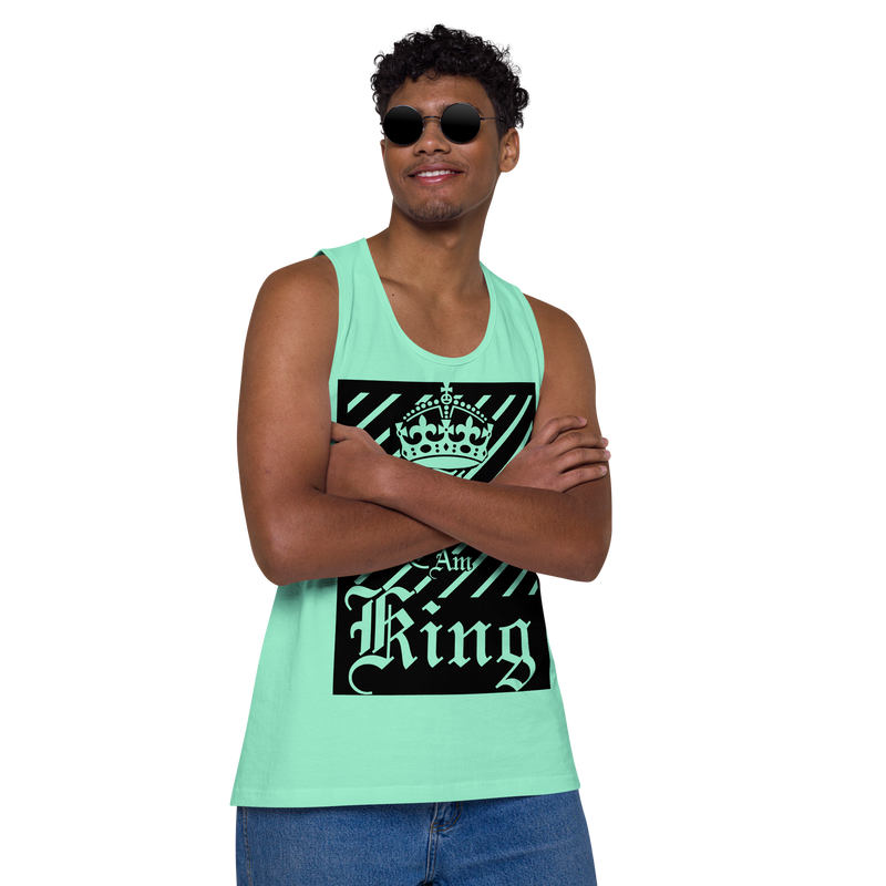 I am King Men’s premium tank top