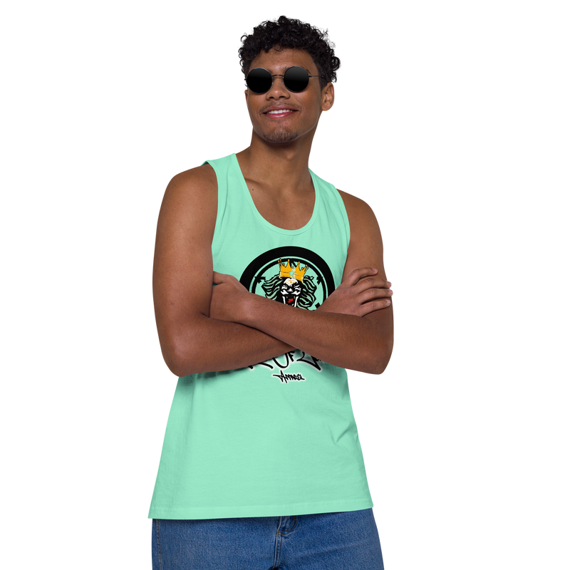 Lion Of Judah Apparel Lion Design Men’s Premium Tank Top