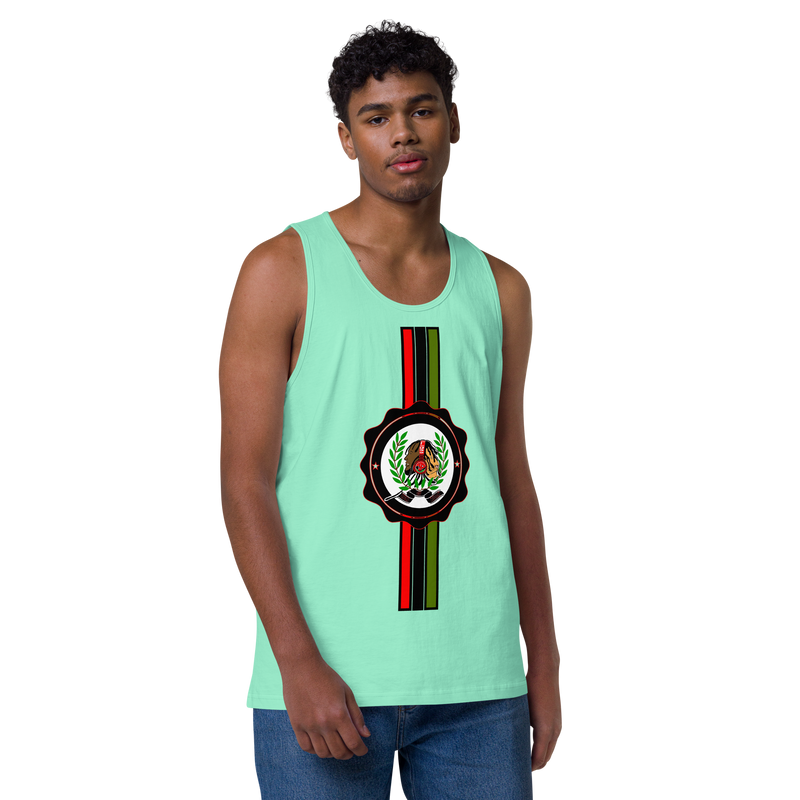 Lion of Judah God Design V.1 Men’s premium tank top