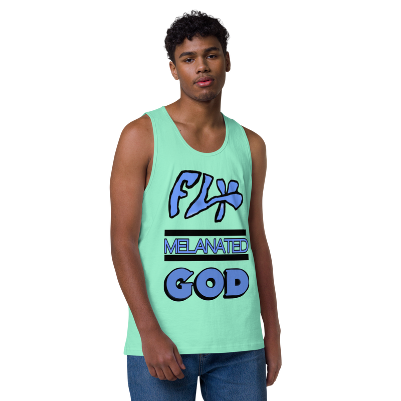 Fly Melanated God Men’s premium tank top