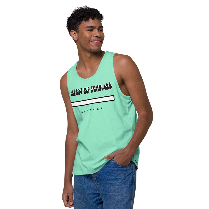 Lion Of Judah Brand Men’s premium tank top