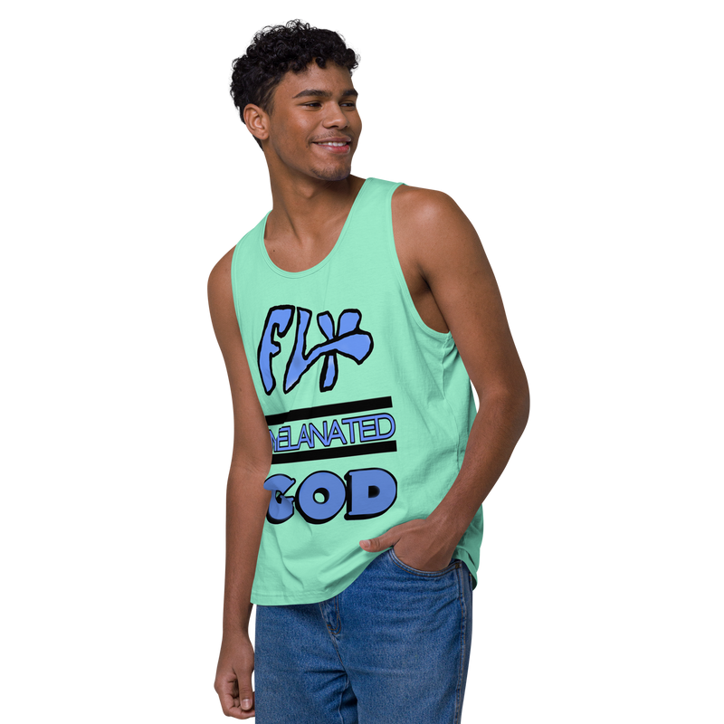 Fly Melanated God Men’s premium tank top