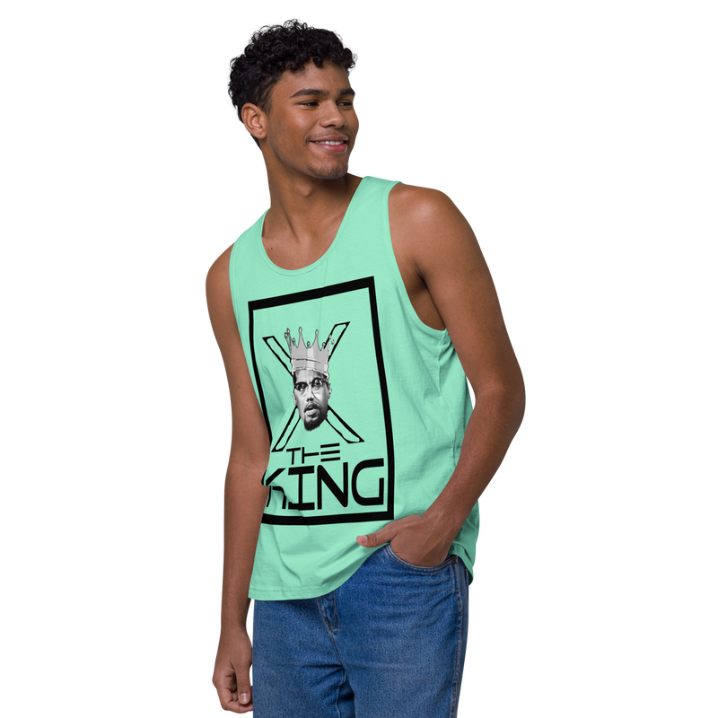 X The King Men’s premium tank top