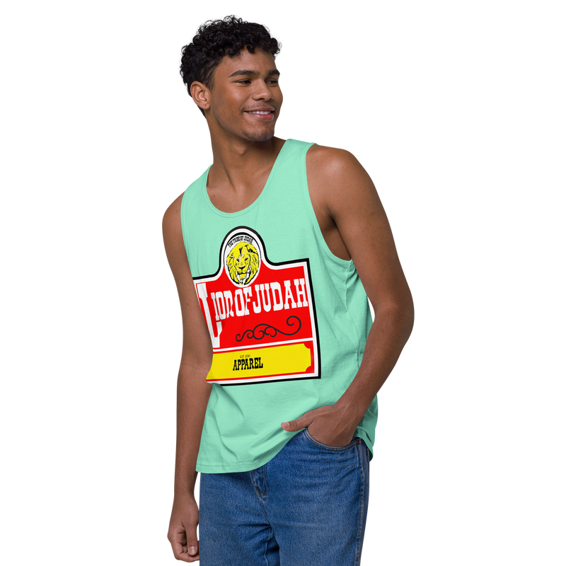 Lion Of Judah Spinoff of  Wendy's Men’s Premium Tank Top