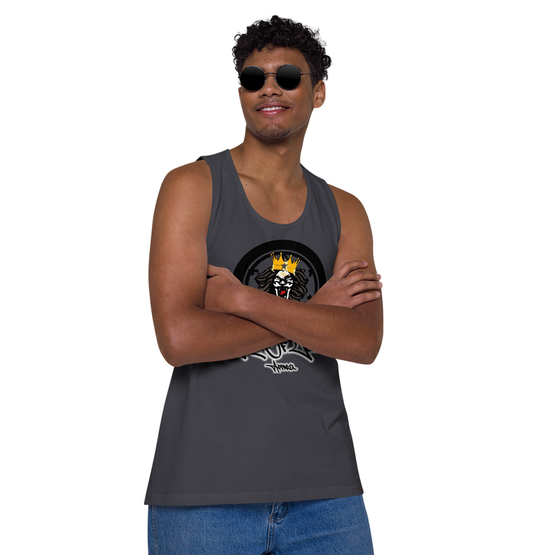 Lion Of Judah Apparel Lion Design Men’s Premium Tank Top