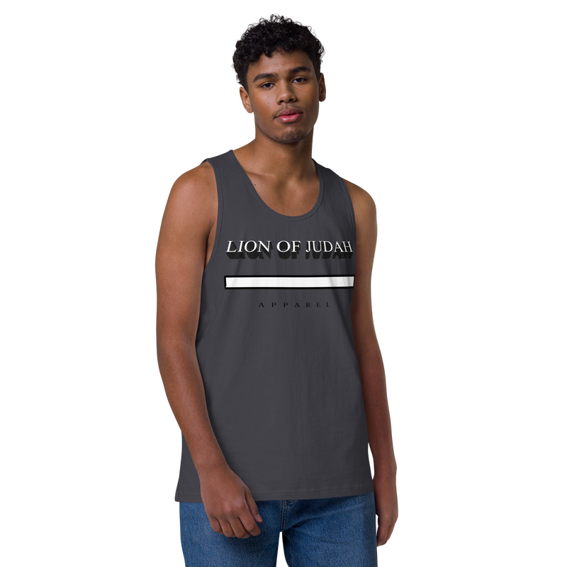 Lion Of Judah Brand Men’s premium tank top