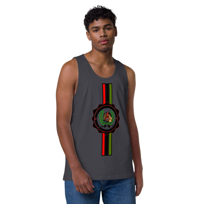 Lion of Judah God Design V.2 Men’s premium tank top