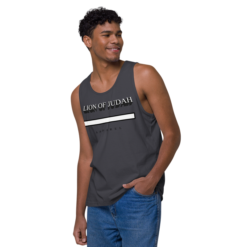 Lion Of Judah Brand Men’s premium tank top