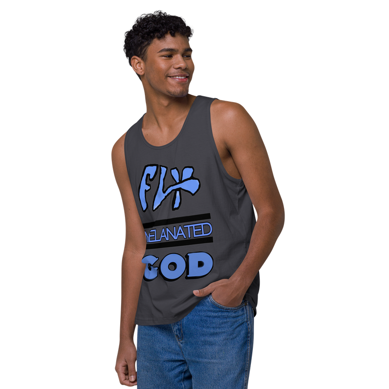 Fly Melanated God Men’s premium tank top