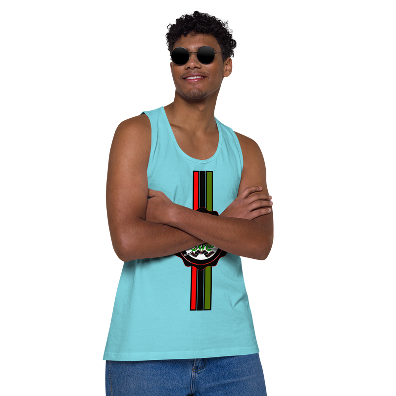 Lion of Judah God Design V.1 Men’s premium tank top