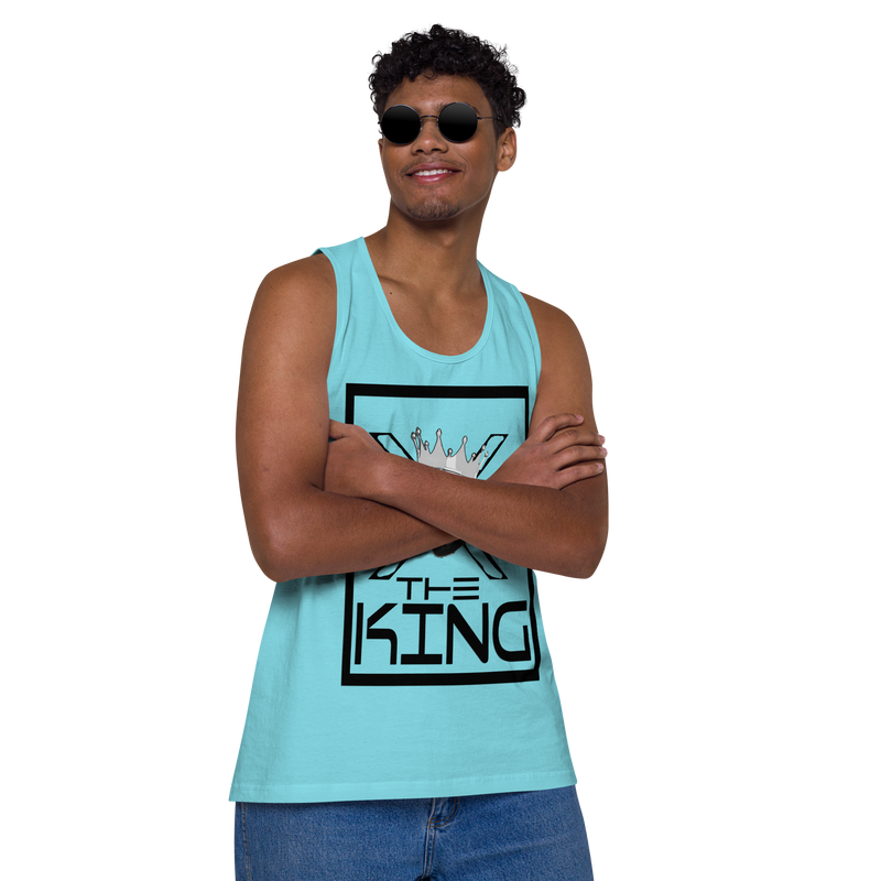 X The King Men’s premium tank top