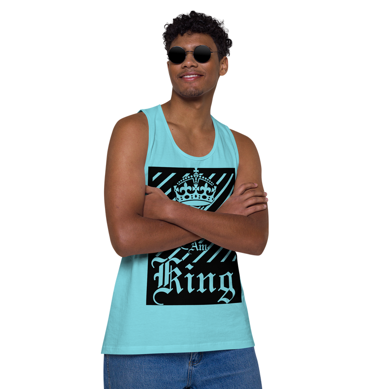 I am King Men’s premium tank top