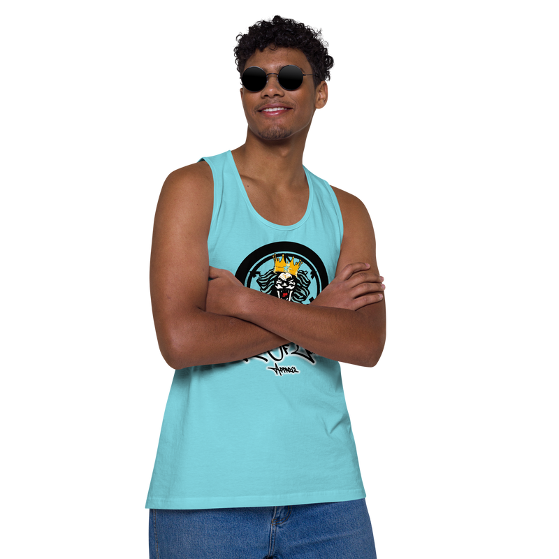 Lion Of Judah Apparel Lion Design Men’s Premium Tank Top