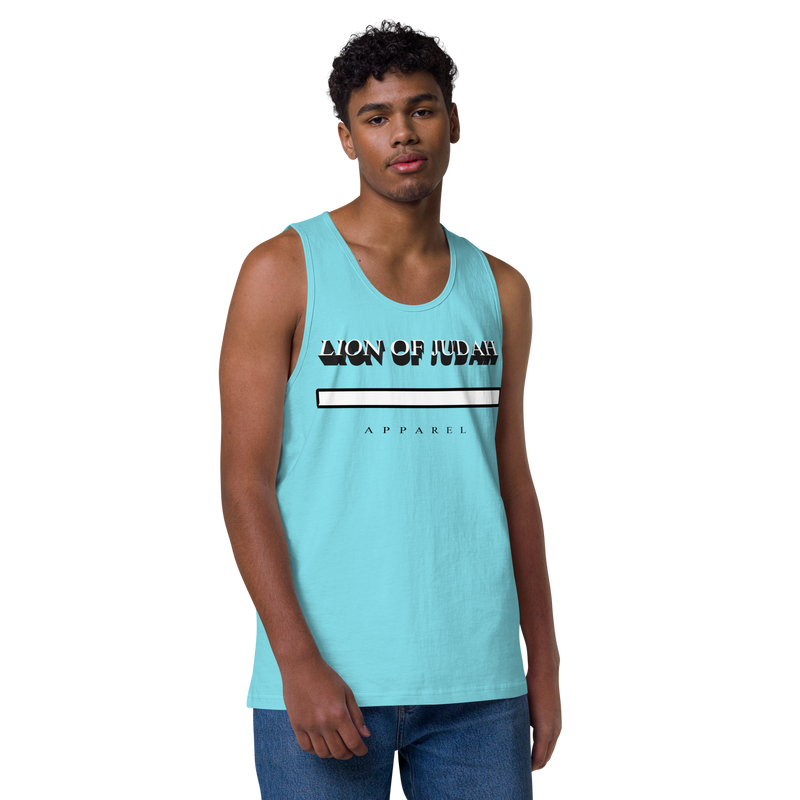 Lion Of Judah Brand Men’s premium tank top