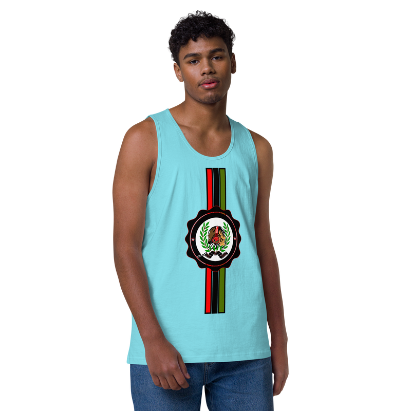 Lion of Judah God Design V.1 Men’s premium tank top