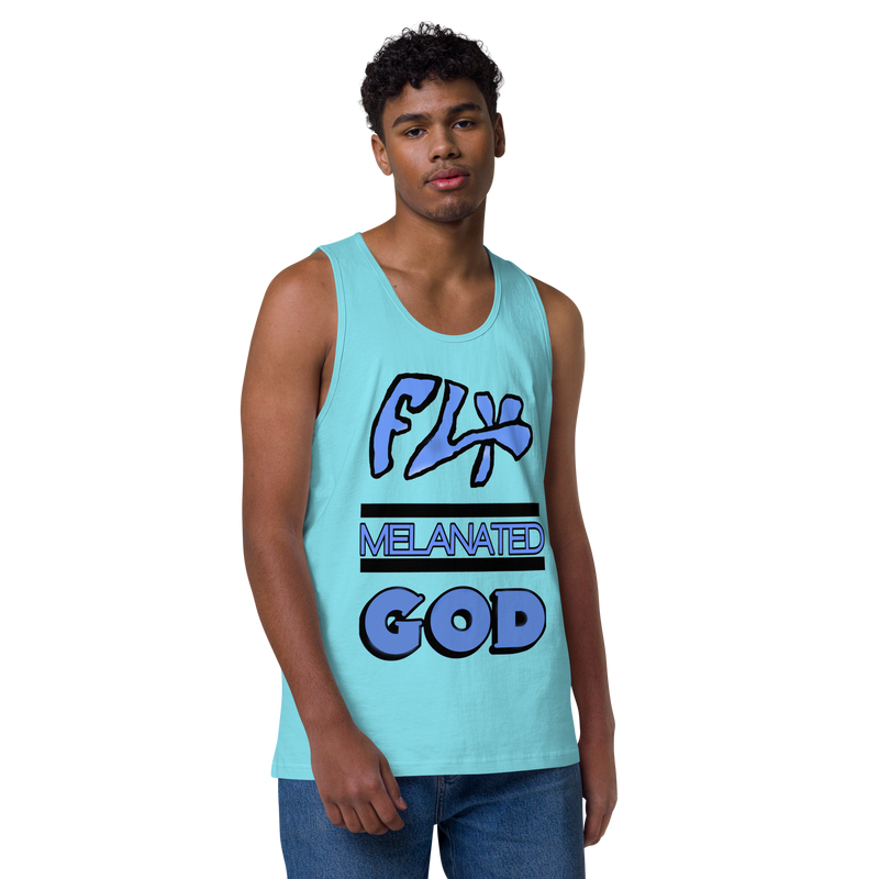 Fly Melanated God Men’s premium tank top
