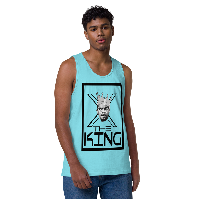 X The King Men’s premium tank top