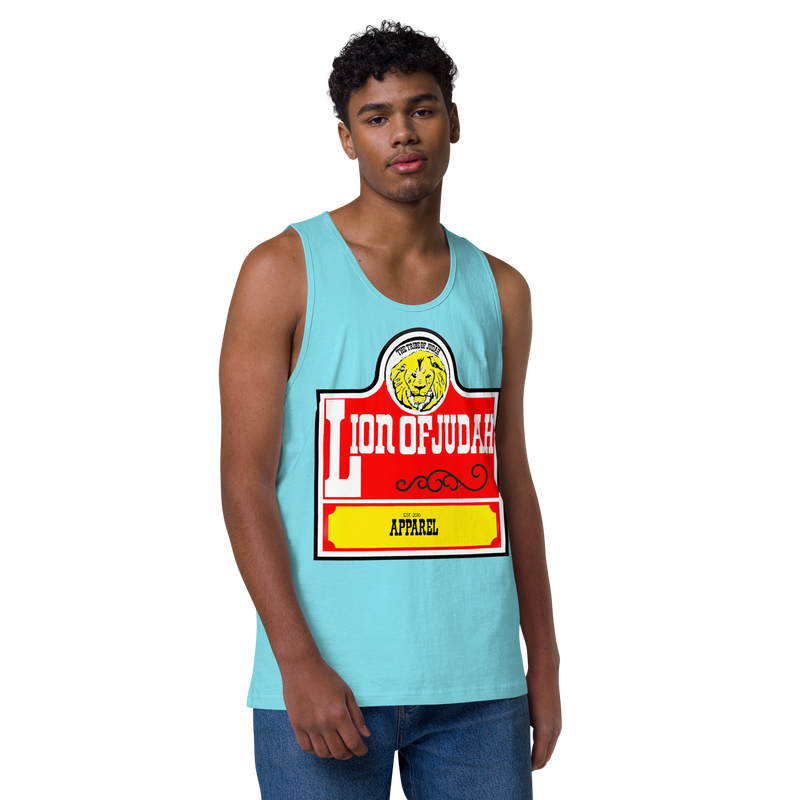 Lion Of Judah Spinoff of  Wendy's Men’s Premium Tank Top