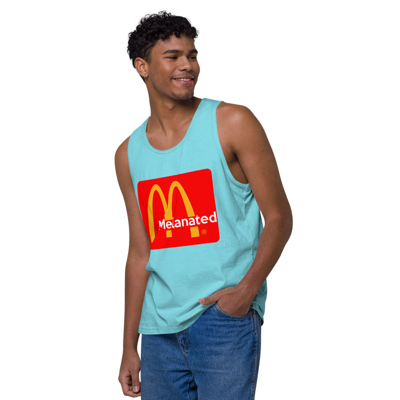 Lion Of Judah Mc Donald's Spinoff Design Men’s premium tank top