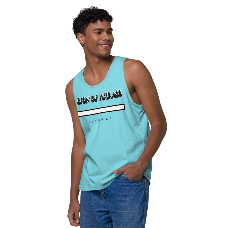 Lion Of Judah Brand Men’s premium tank top