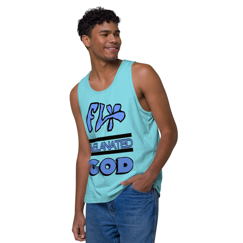 Fly Melanated God Men’s premium tank top