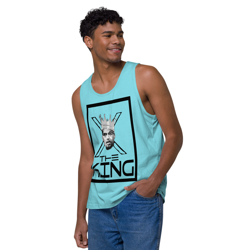 X The King Men’s premium tank top