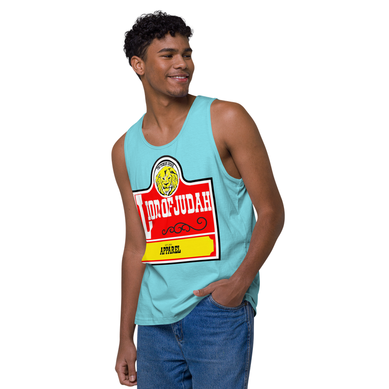 Lion Of Judah Spinoff of  Wendy's Men’s Premium Tank Top