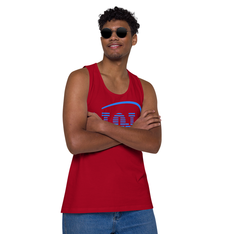 Lion Of Judah Spinoff of IBM Design Men’s premium tank top