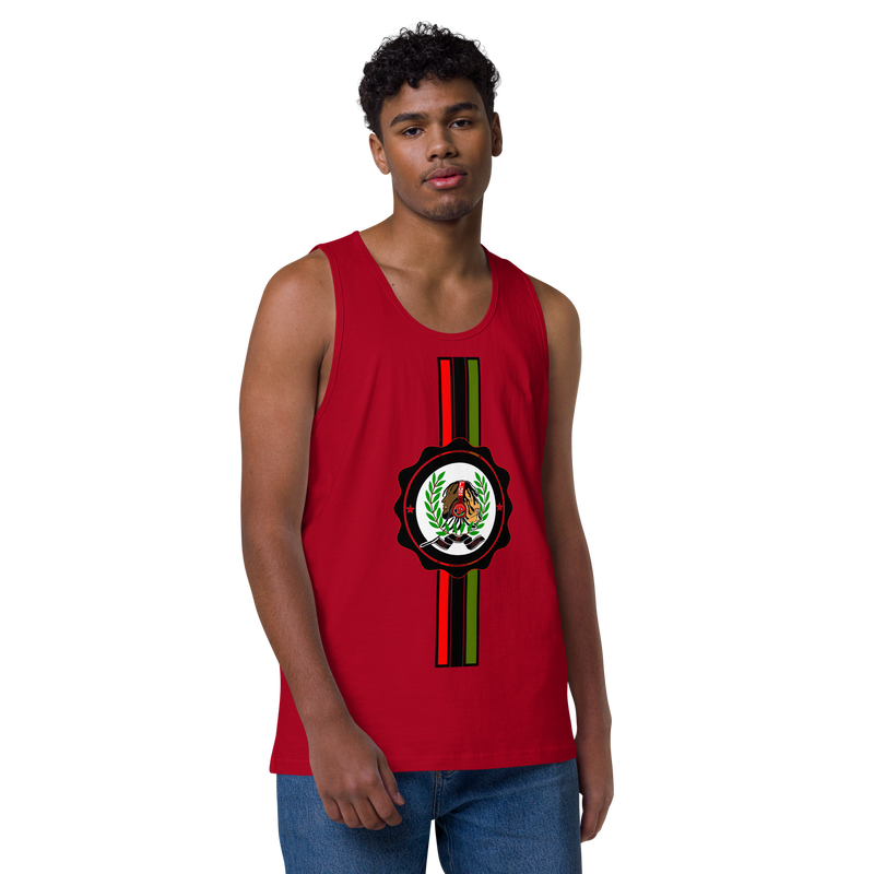 Lion of Judah God Design V.1 Men’s premium tank top