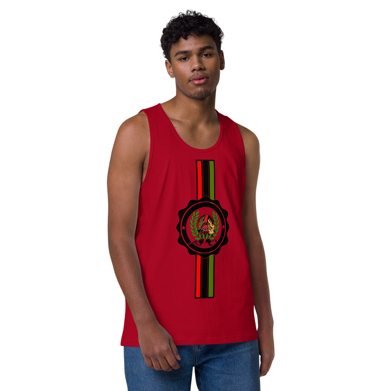 Lion of Judah God Design V.2 Men’s premium tank top