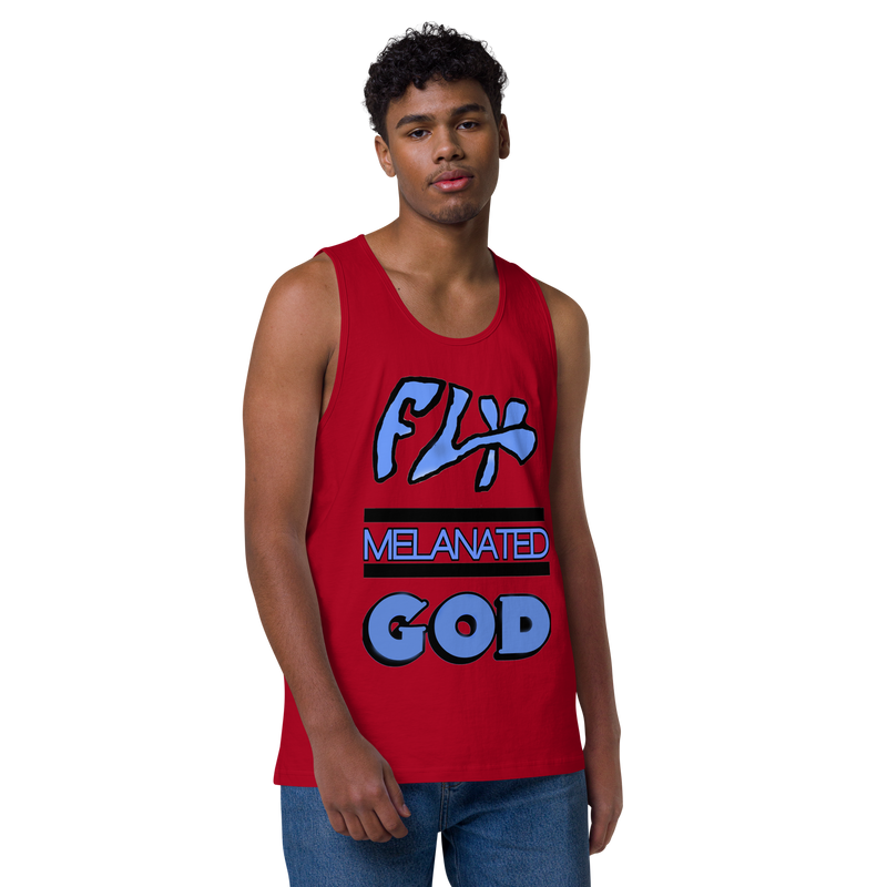 Fly Melanated God Men’s premium tank top