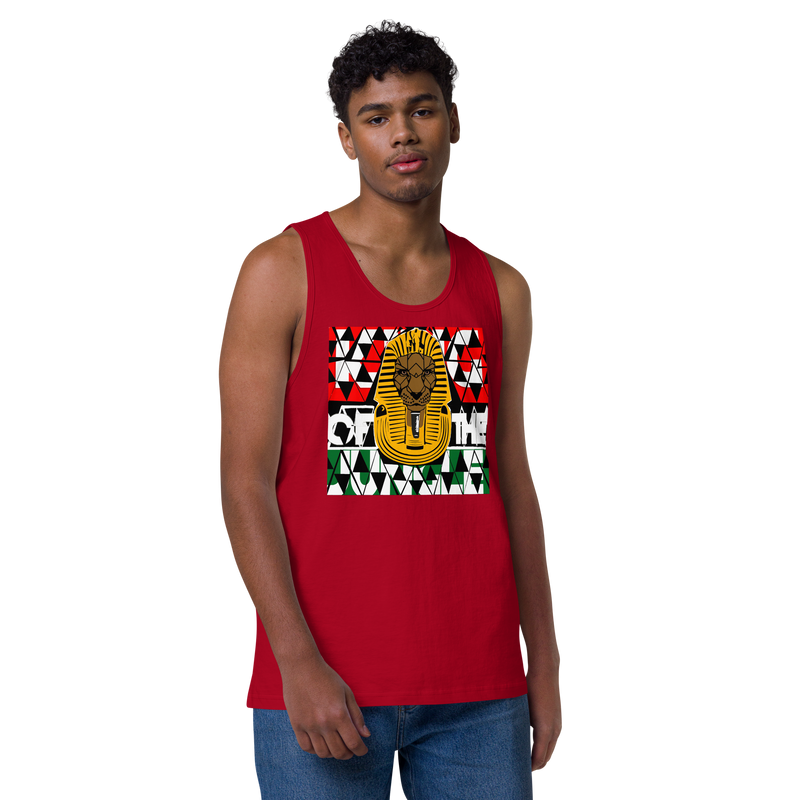 King Of The Jungle Men’s premium tank top