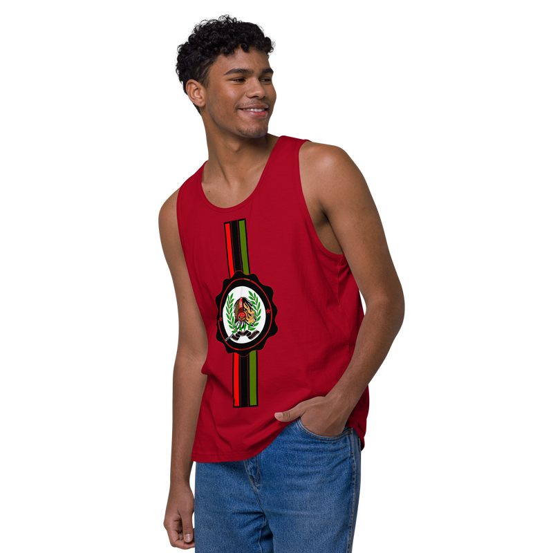 Lion of Judah God Design V.1 Men’s premium tank top