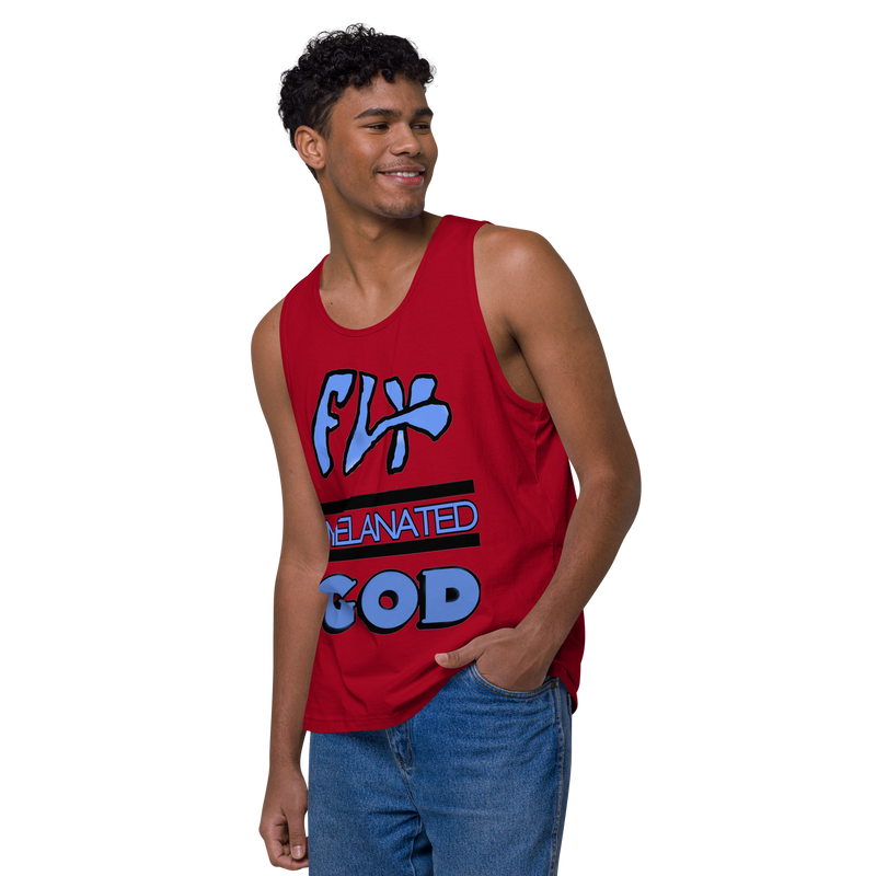 Fly Melanated God Men’s premium tank top