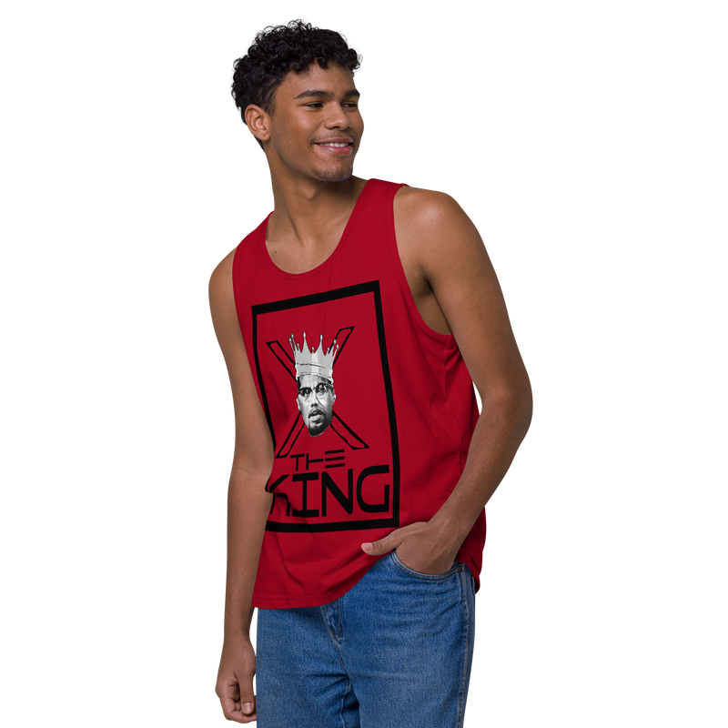 X The King Men’s premium tank top