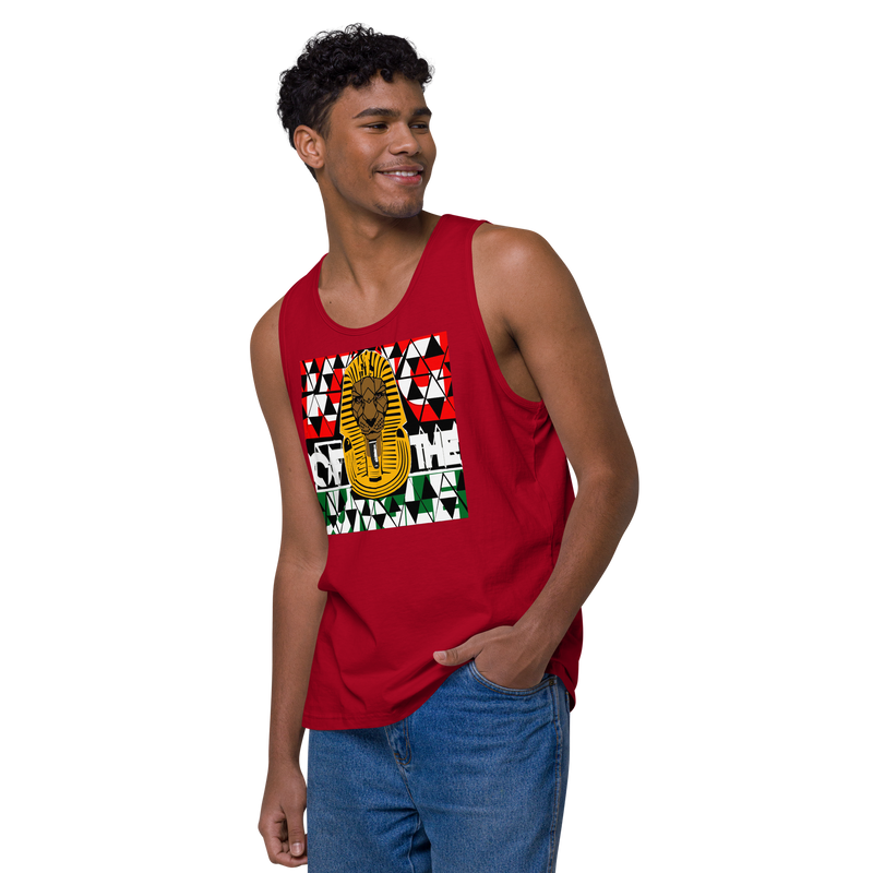 King Of The Jungle Men’s premium tank top