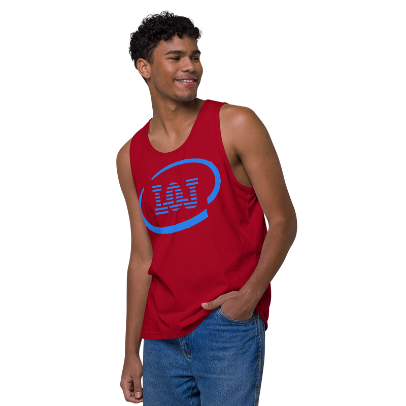 Lion Of Judah Spinoff of IBM Design Men’s premium tank top