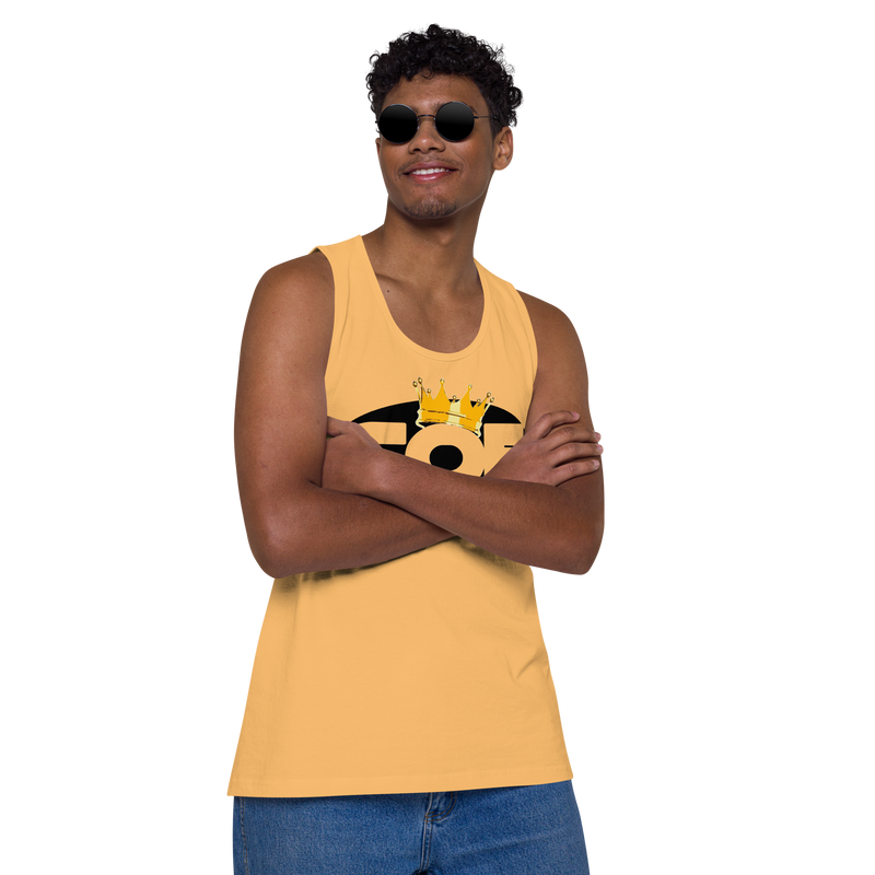 God Over Everything Design Men’s Premium Tank Top