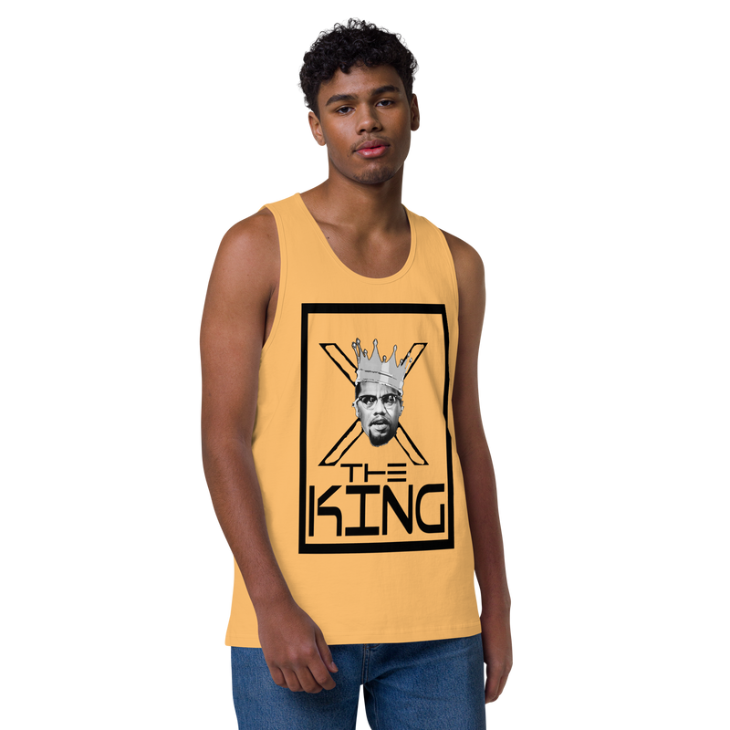 X The King Men’s premium tank top