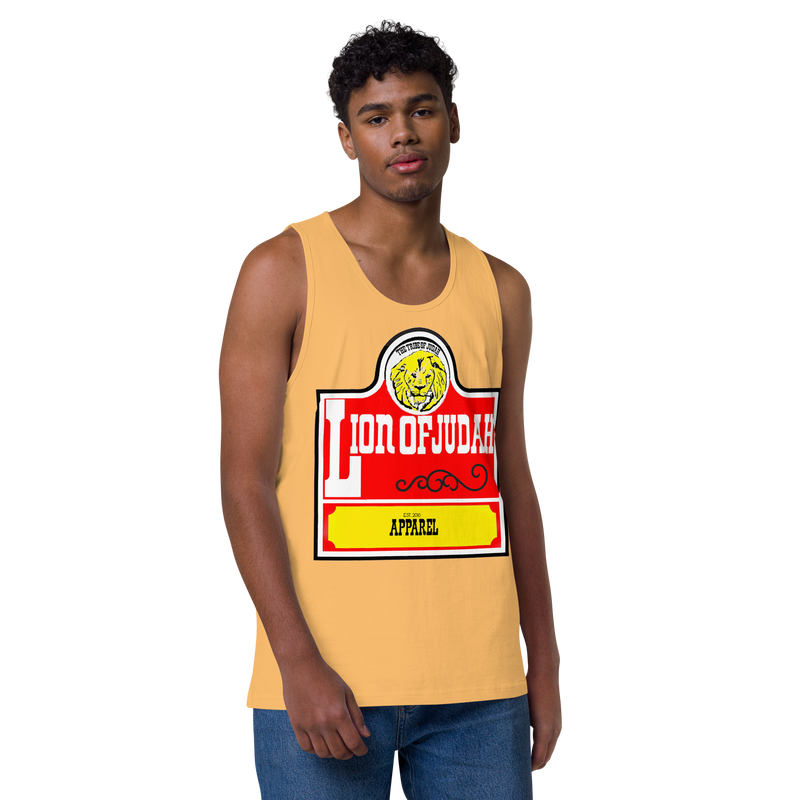 Lion Of Judah Spinoff of  Wendy's Men’s Premium Tank Top