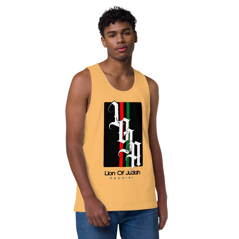 Lion Of Judah Apparel Men’s Premium Tank Top